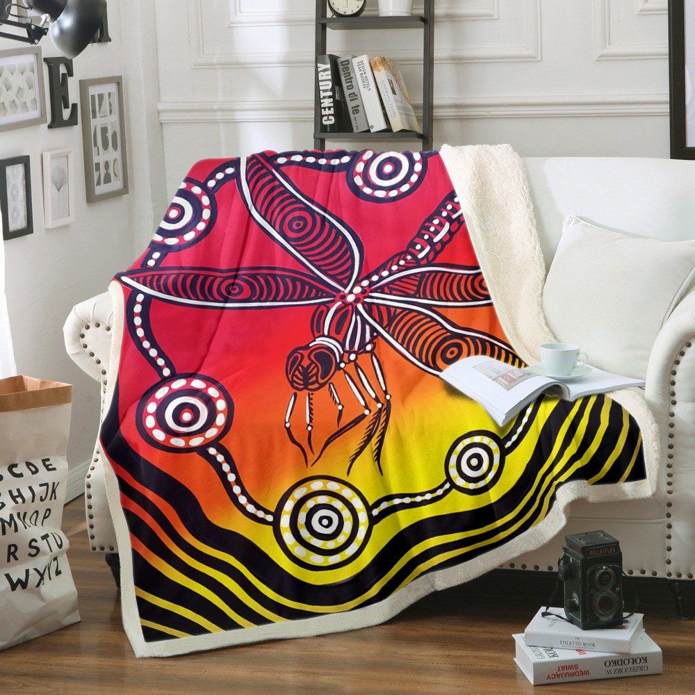 Dragonfly Sherpa Fleece