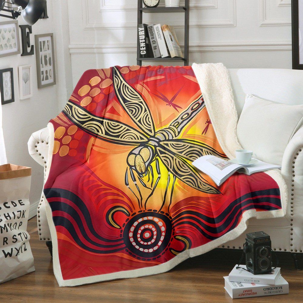 Dragonfly Sherpa Fleece