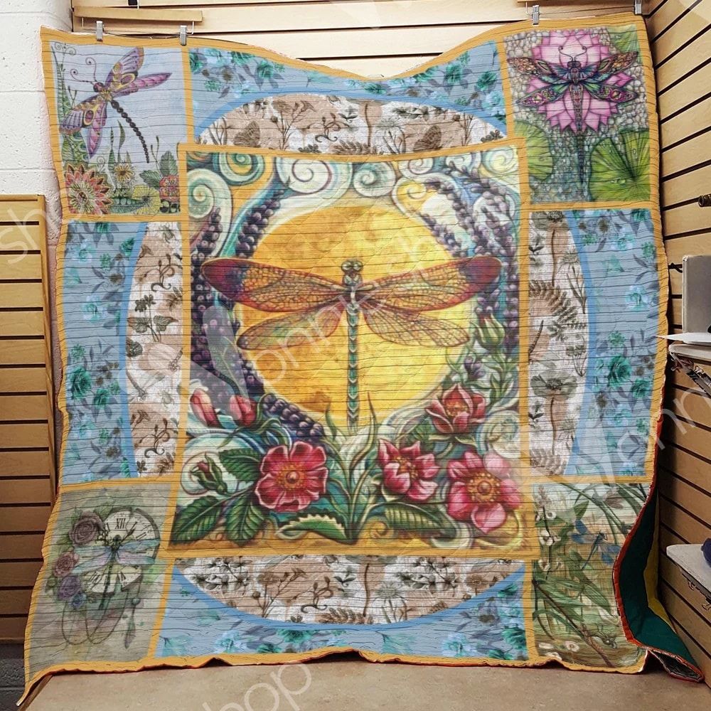 Dragonfly Angel By Your Side Quilt Blanket DHC31121250TD