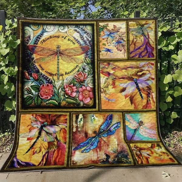 Dragonfly Beautiful Soul Quilt Blanket Christmas Gift Dhc04011307Dd