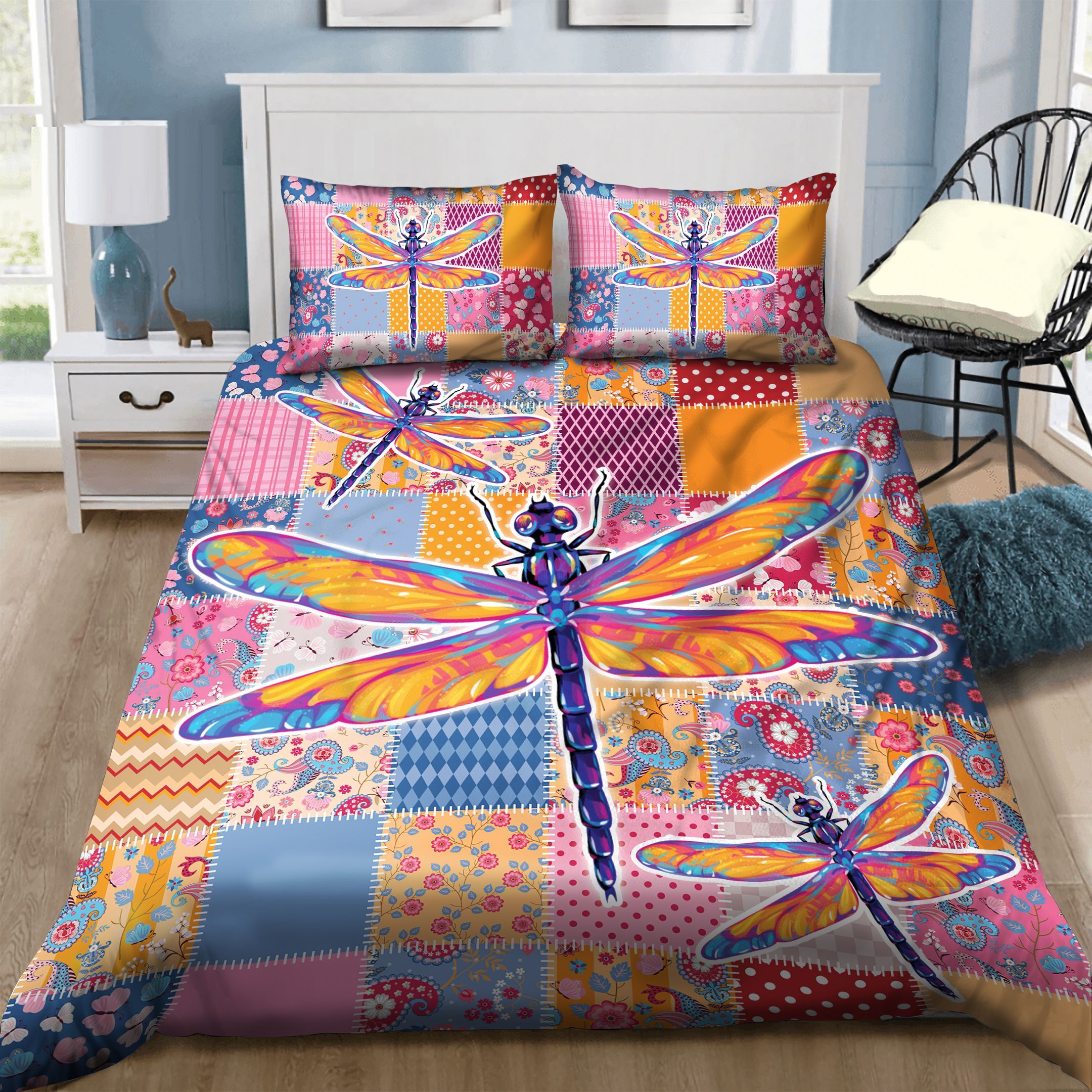 Dragonfly  Bedding Set
