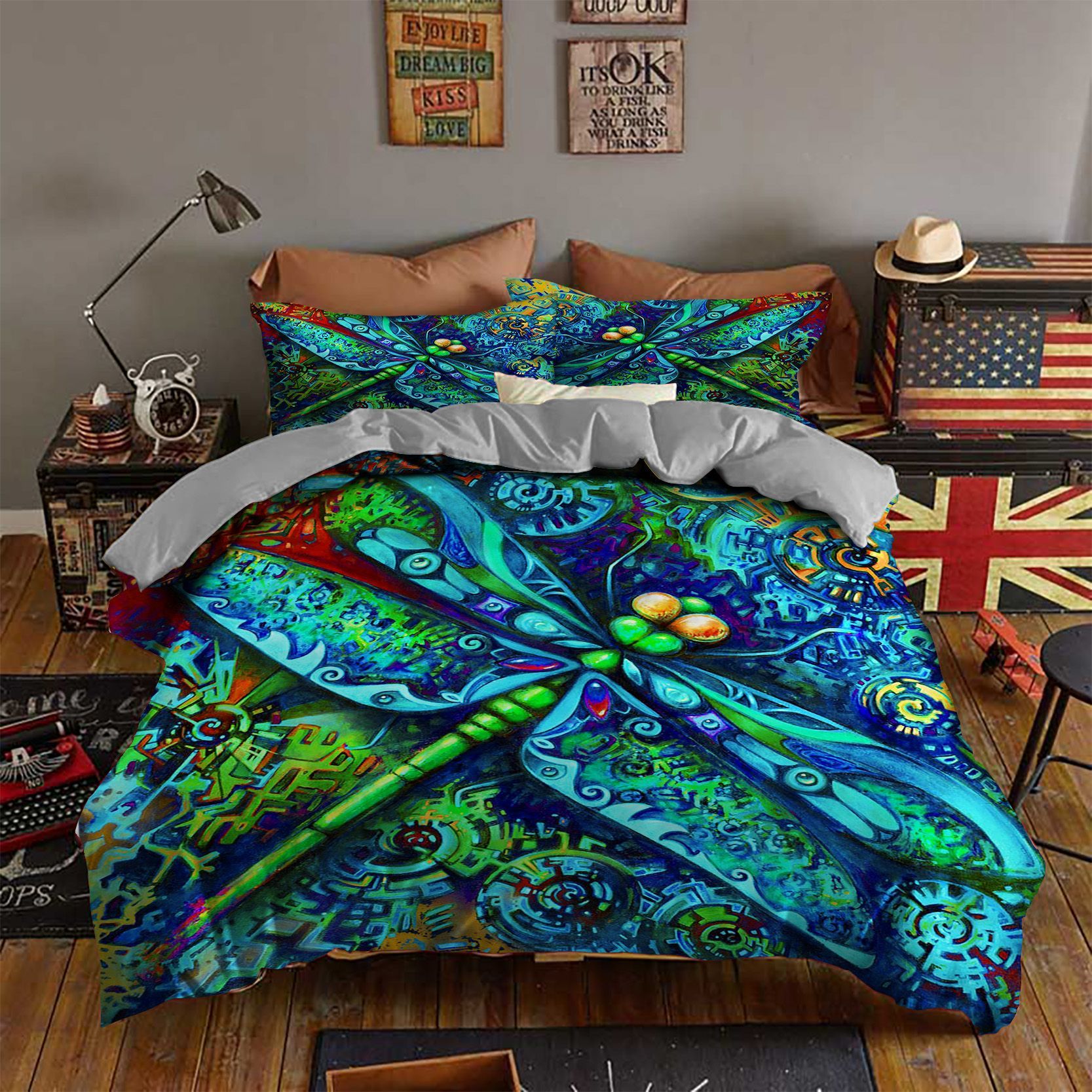 Dragonfly Bedding Set