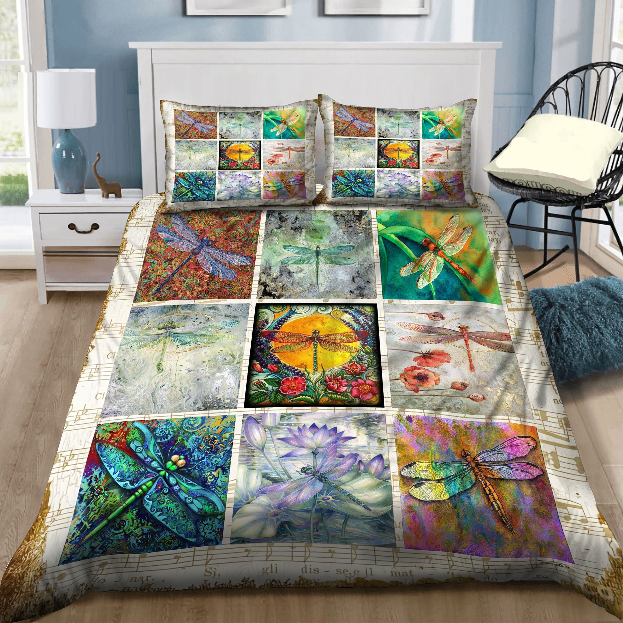 Dragonfly Bedding Set