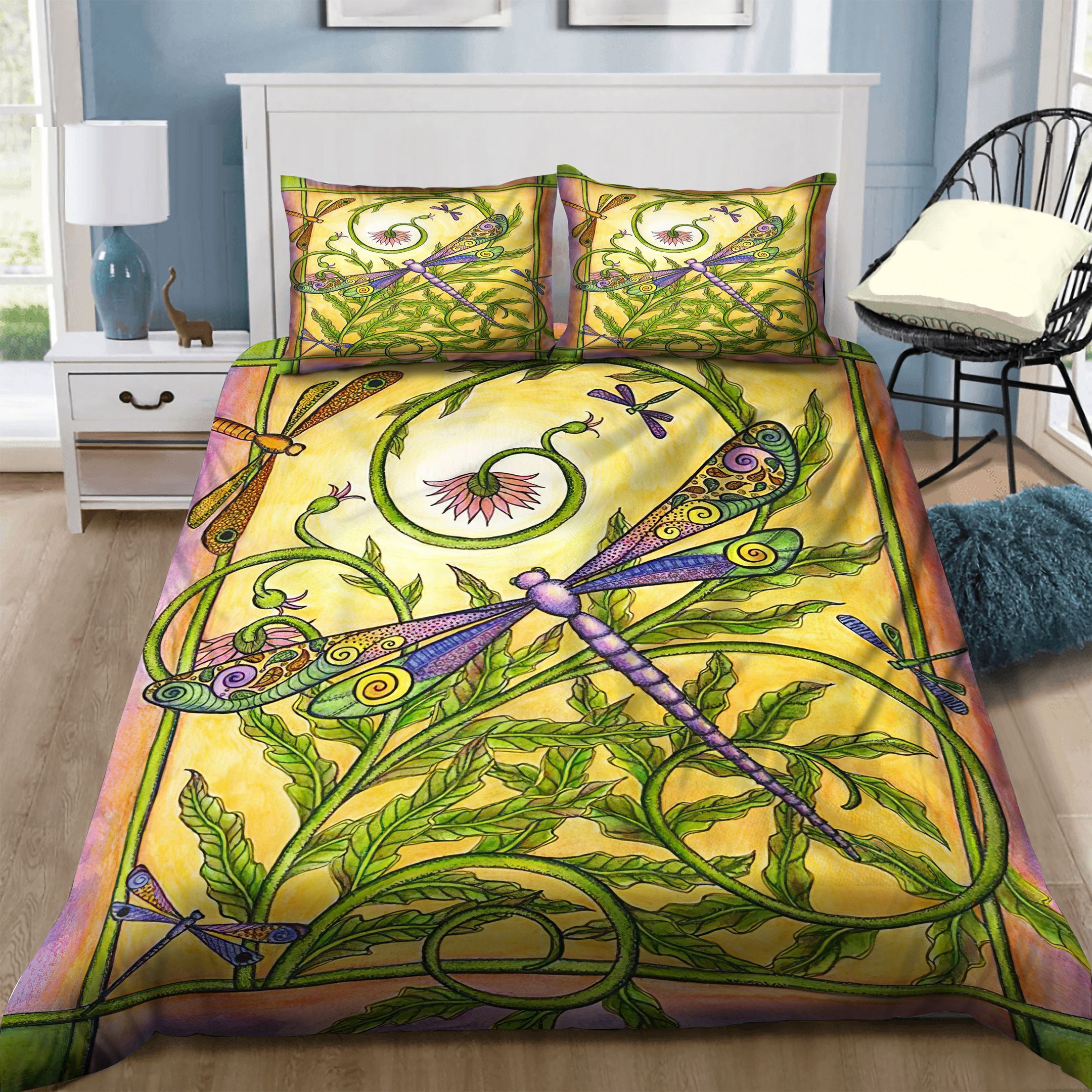 Dragonfly Bedding Set