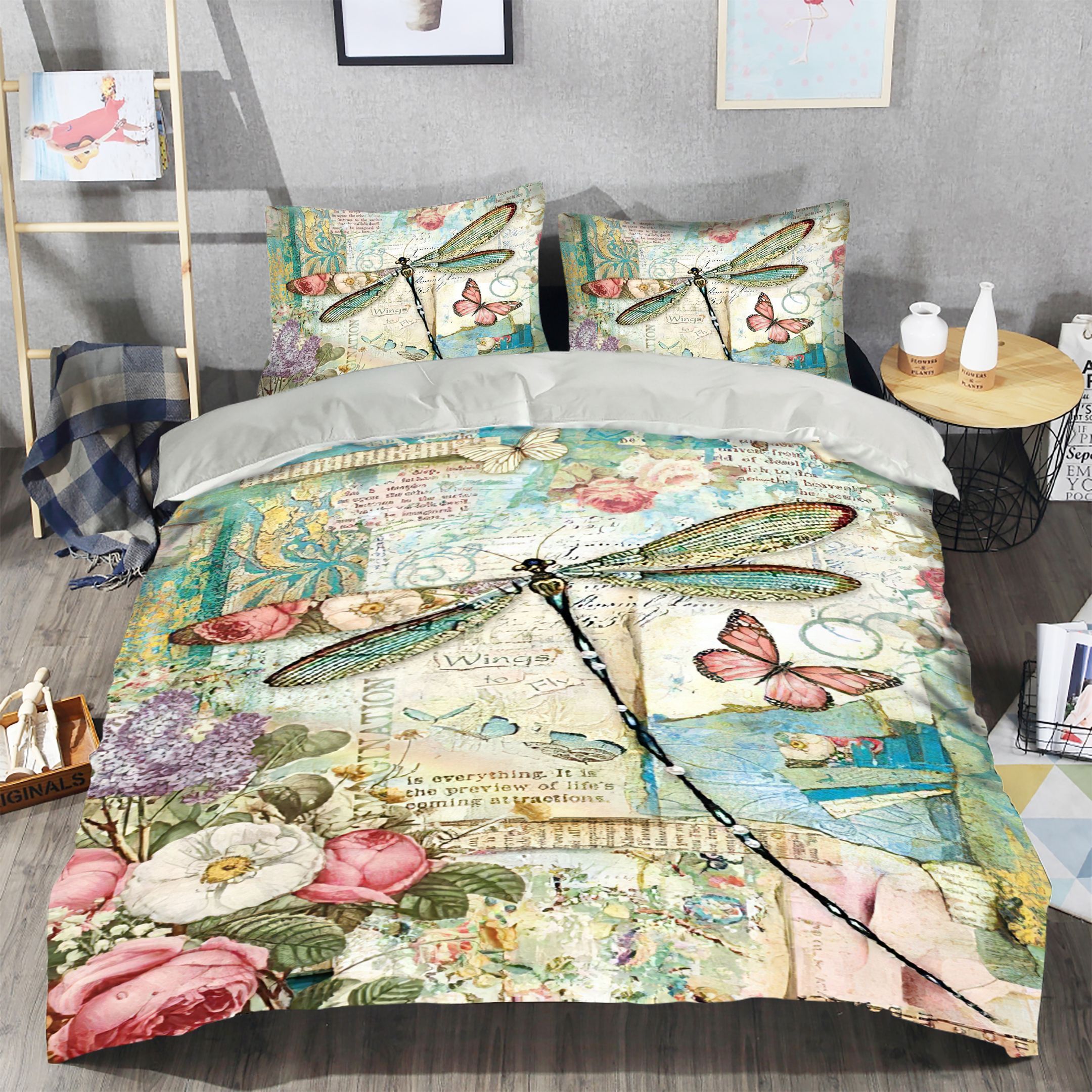 Dragonfly Bedding Set