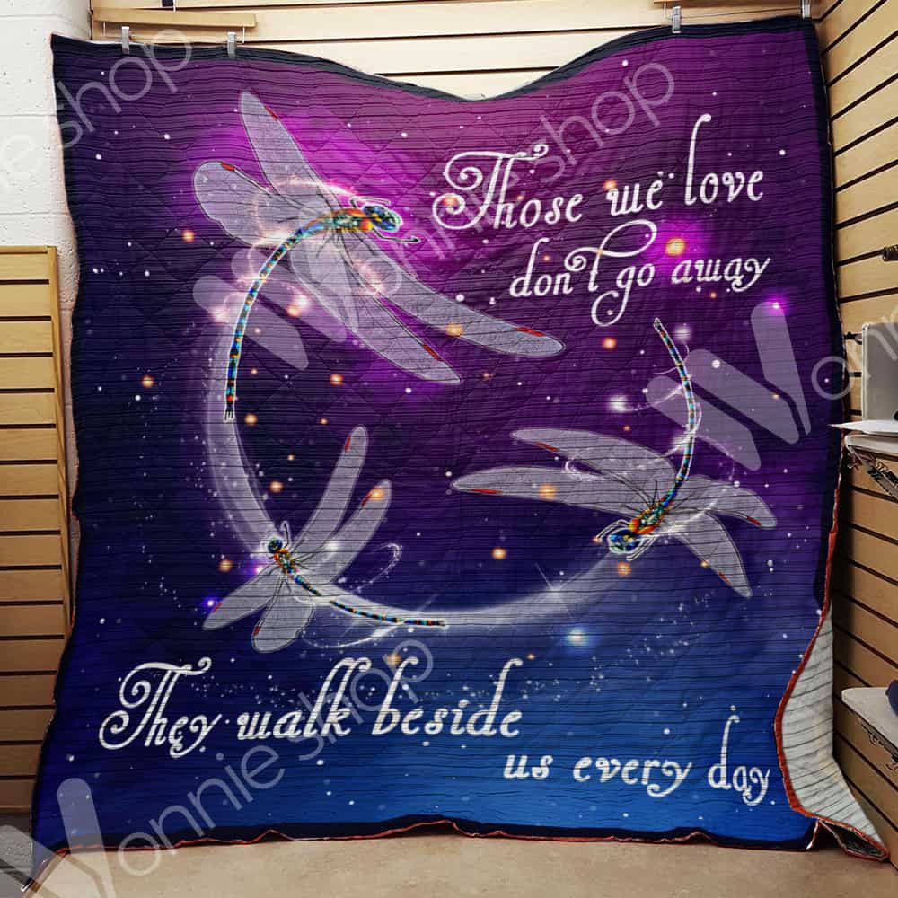 Dragonfly Beside Us Quilt Blanket DHC31121539TD
