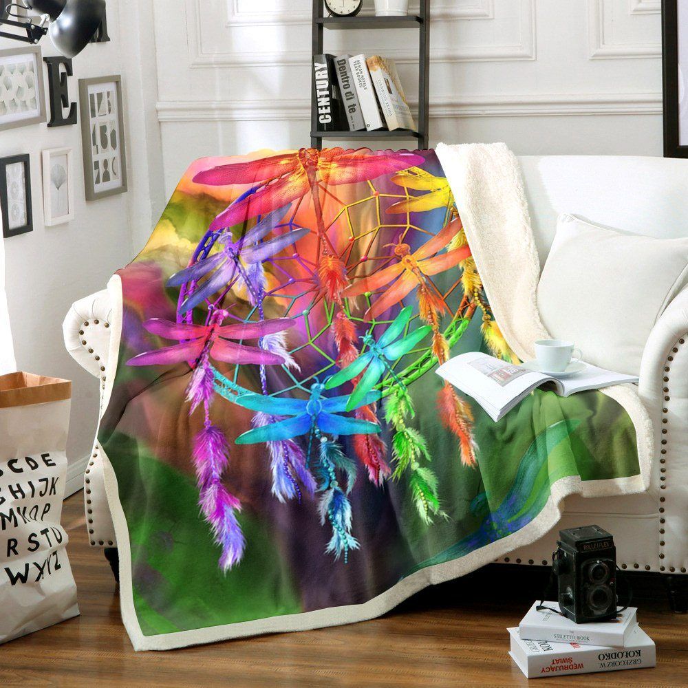 Dragonfly Sherpa Fleece