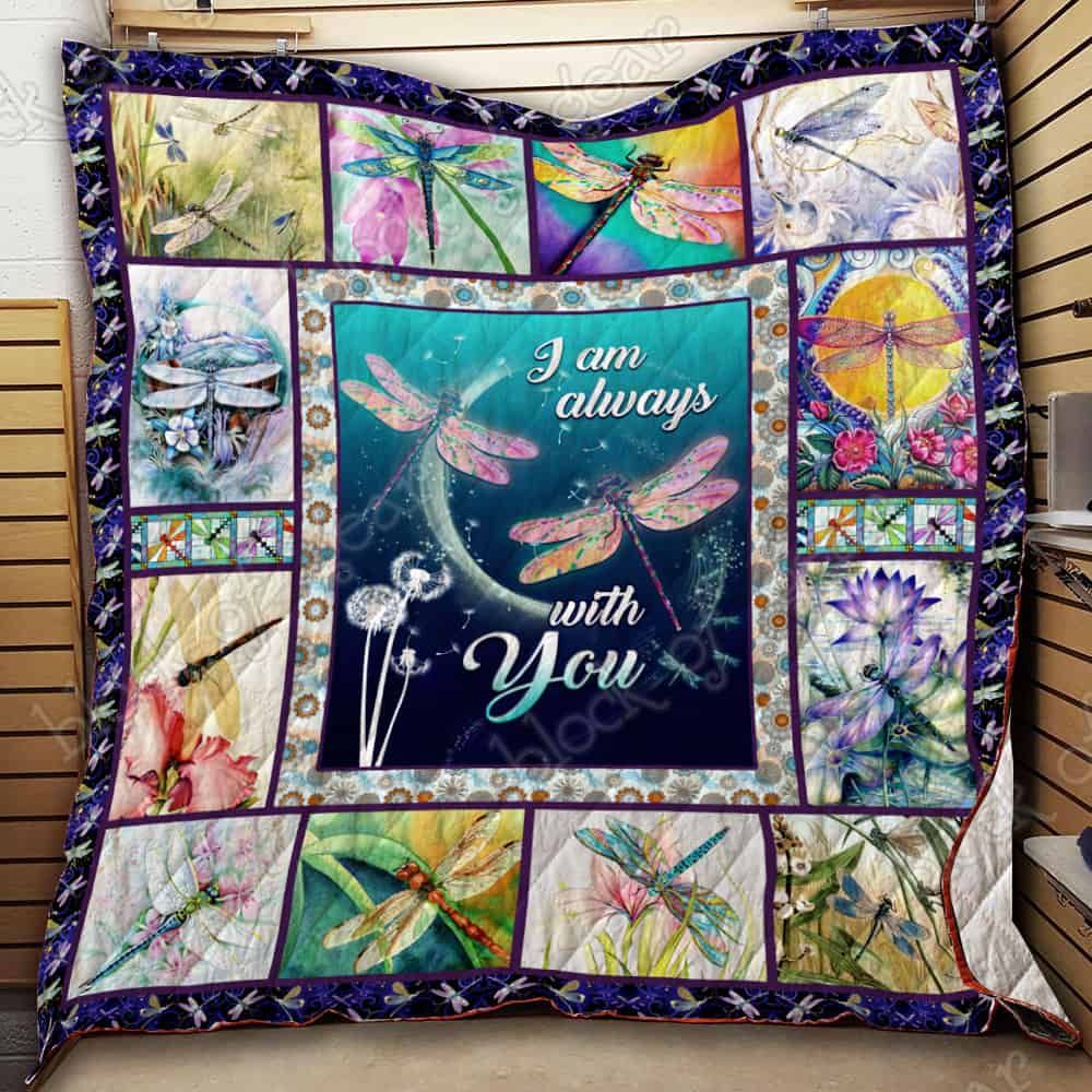 Dragonfly CL18100227MDQ Quilt Blanket