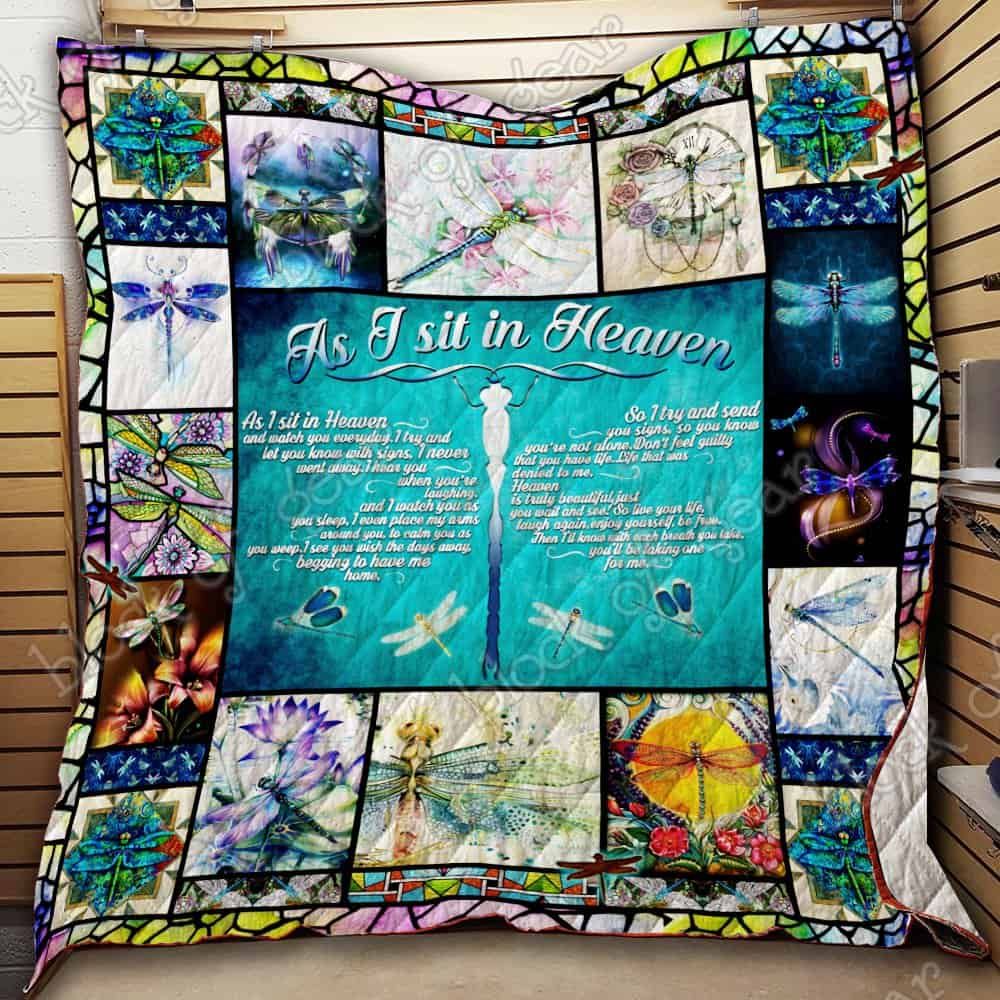 Dragonfly CL18100231MDQ Quilt Blanket