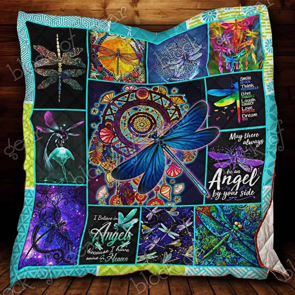 Dragonfly CL19100272MDQ Quilt Blanket