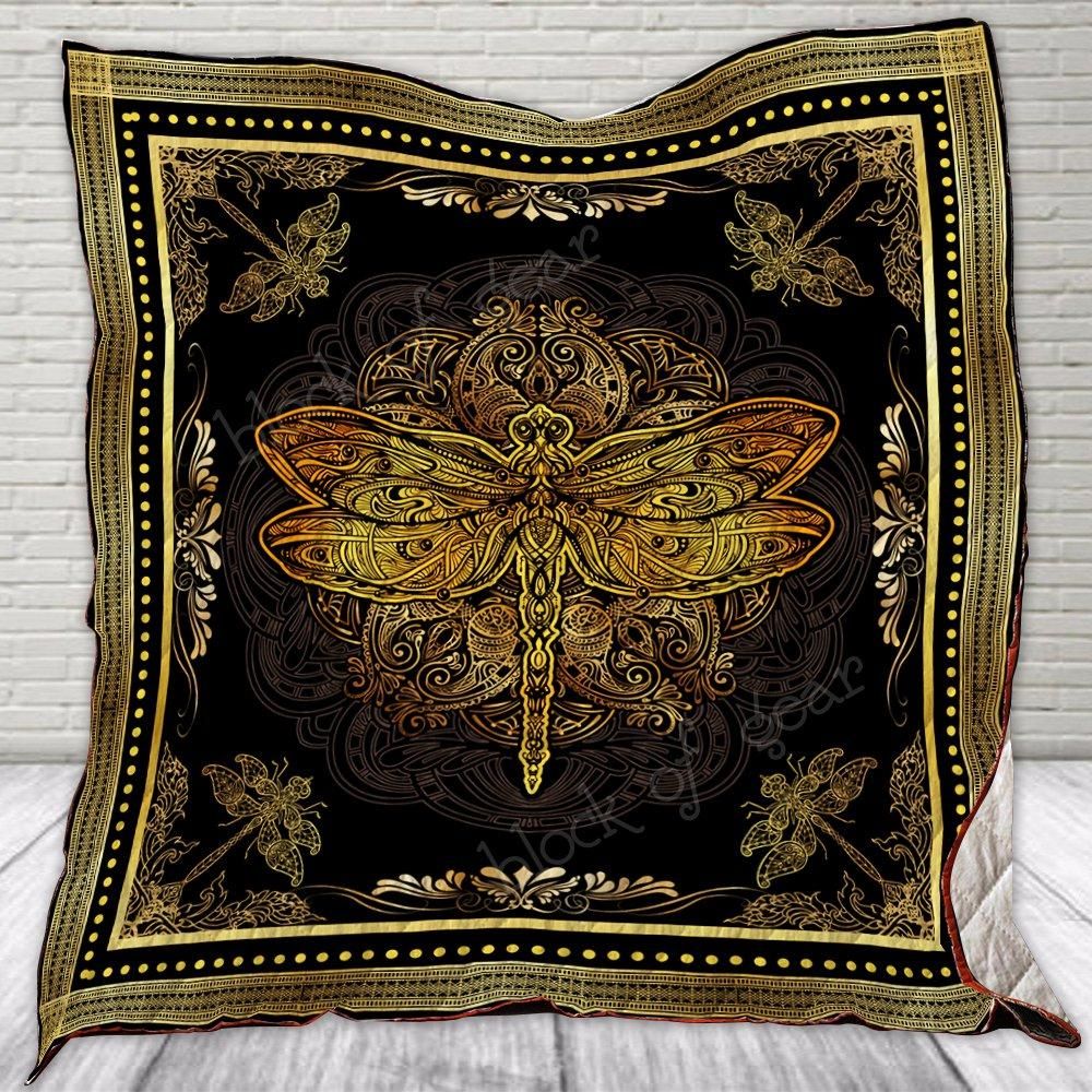 Dragonfly CLA0810139Q Quilt Blanket