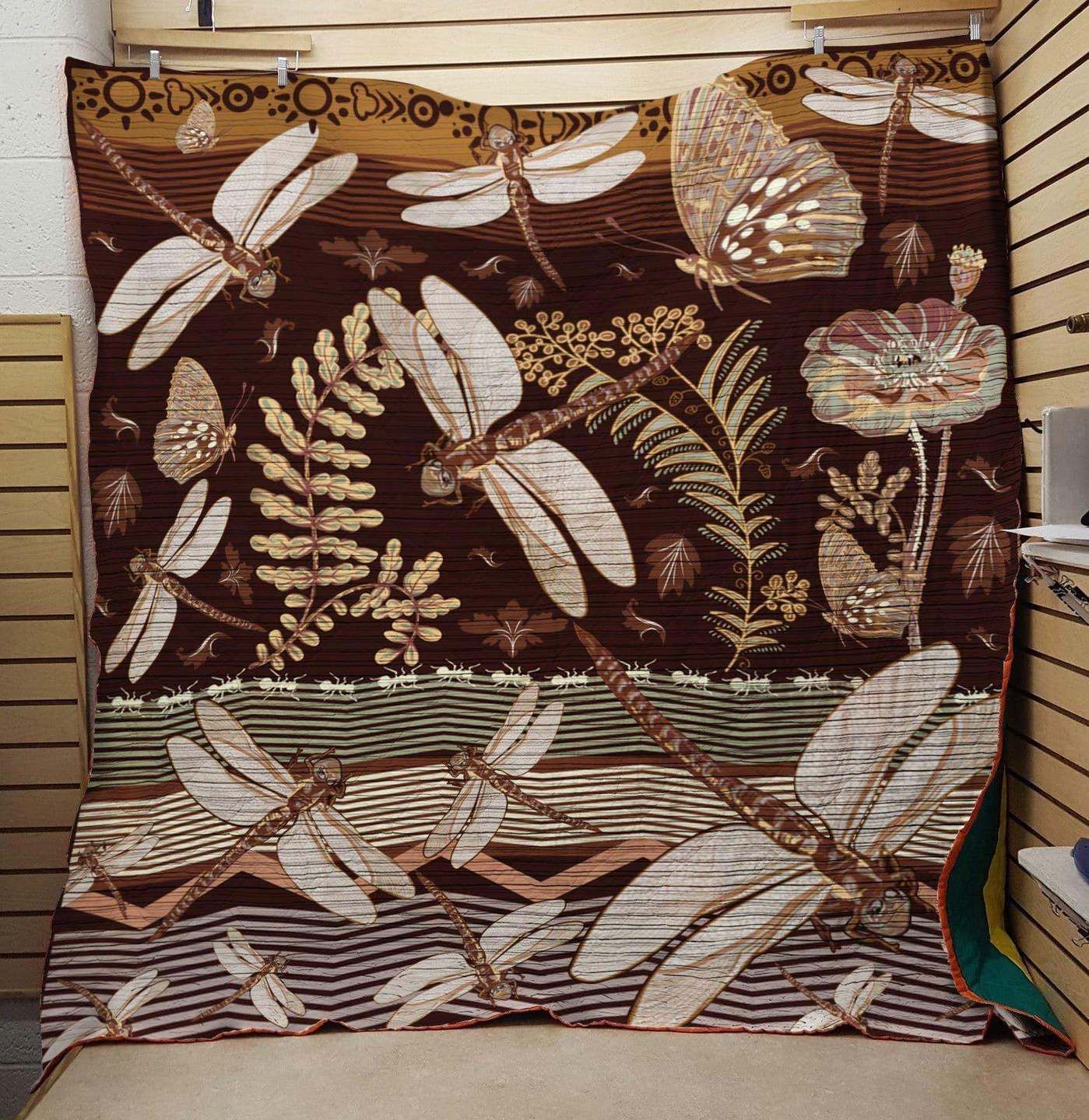 Dragonfly CLA0810144Q Quilt Blanket