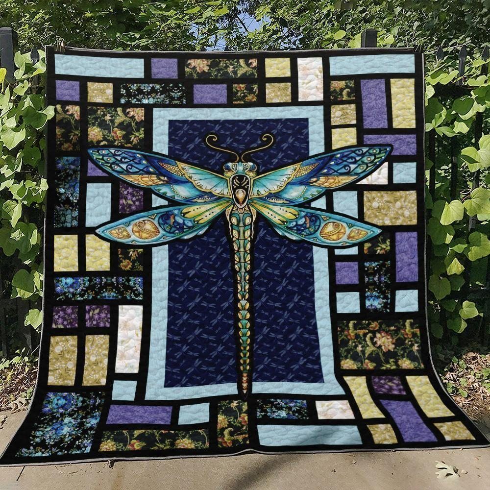 Dragonfly CLA0810146Q Quilt Blanket