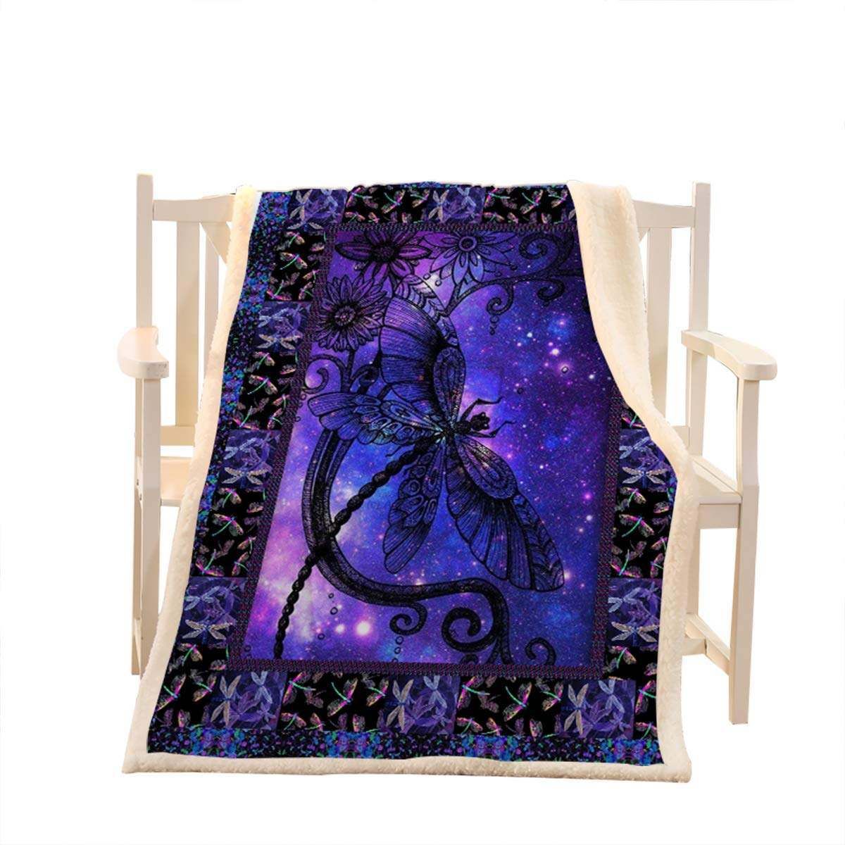 Dragonfly Sherpa Fleece