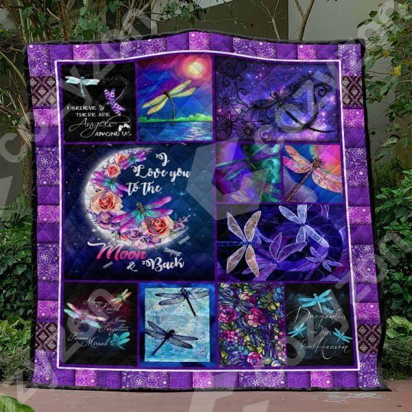 Dragonfly Clound 9 Quilt Blanket Christmas Gift Dhc04011296Dd