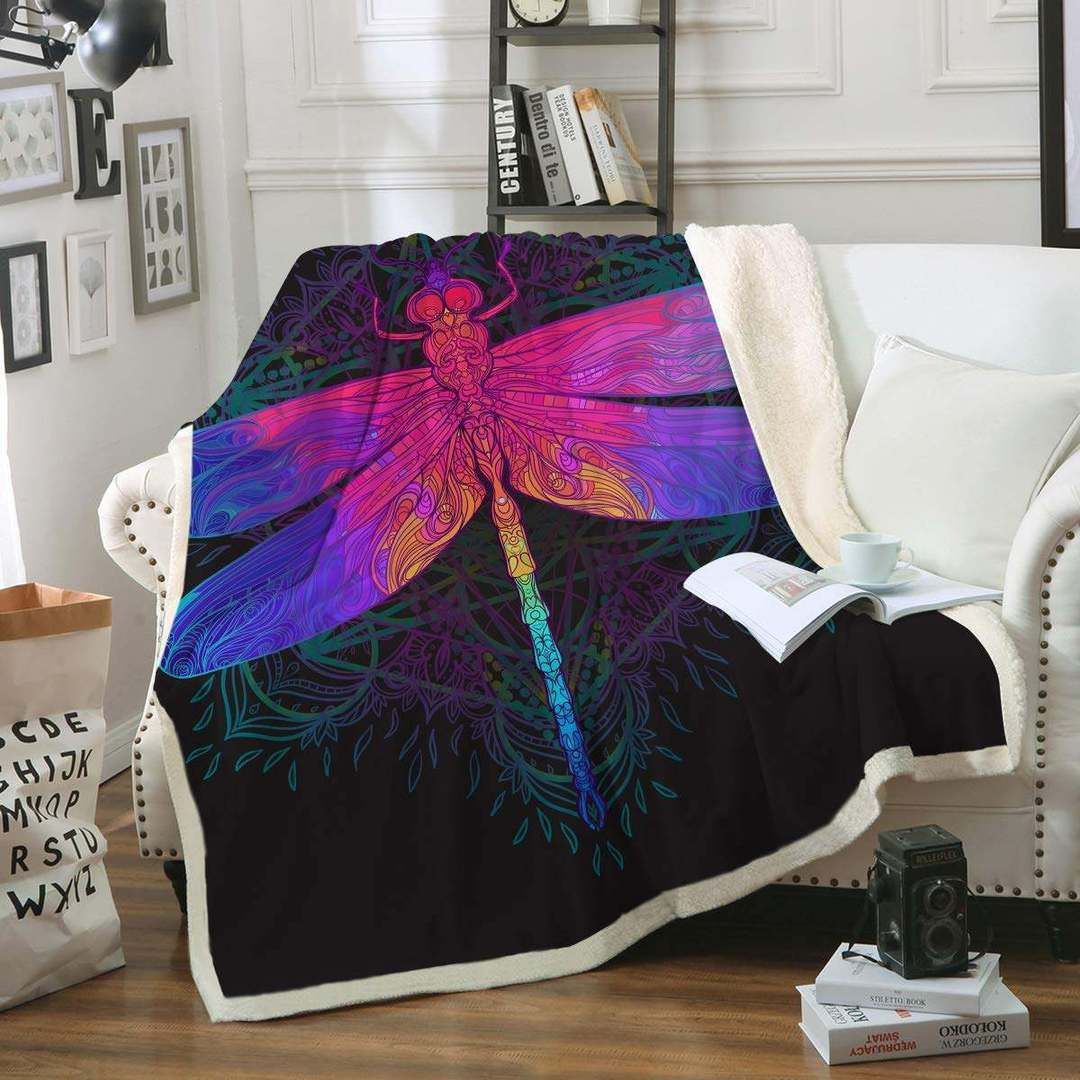 Dragonfly Sherpa Fleece