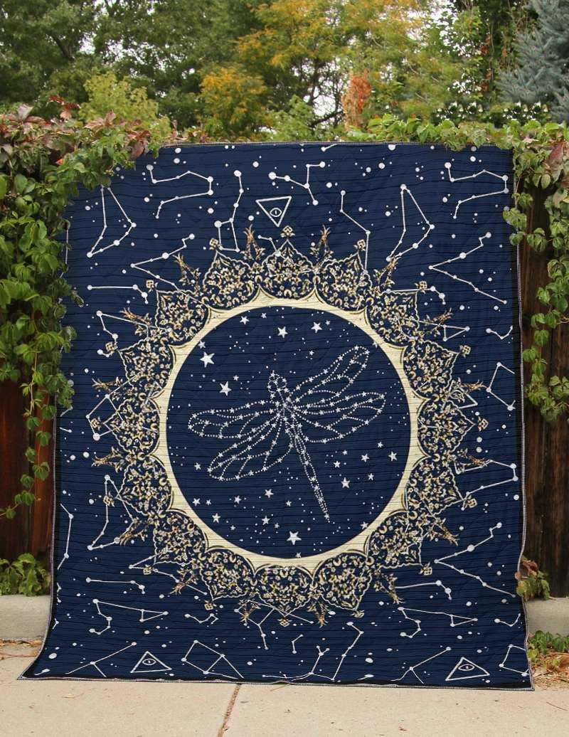 Dragonfly CLT130613 Quilt Blanket