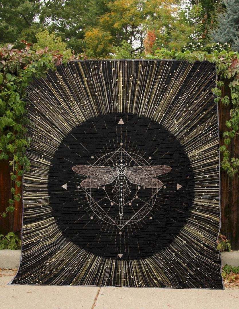 Dragonfly CLT190645 Quilt Blanket