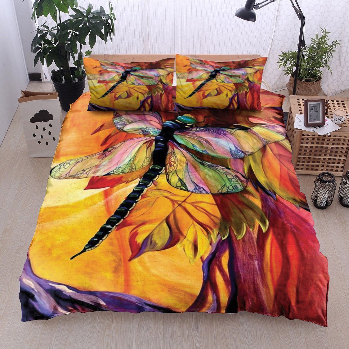 Dragonfly Color Bedding Set