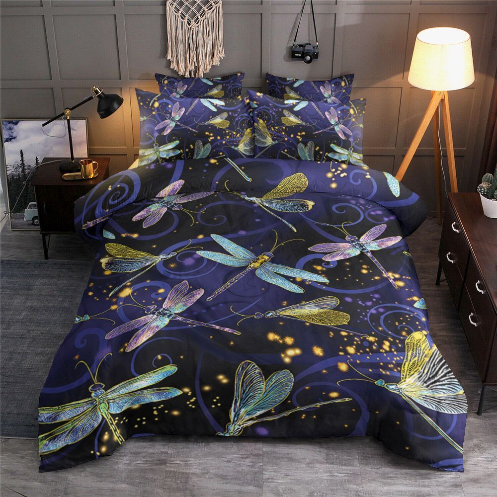 Dragonfly Dance Bedding Set