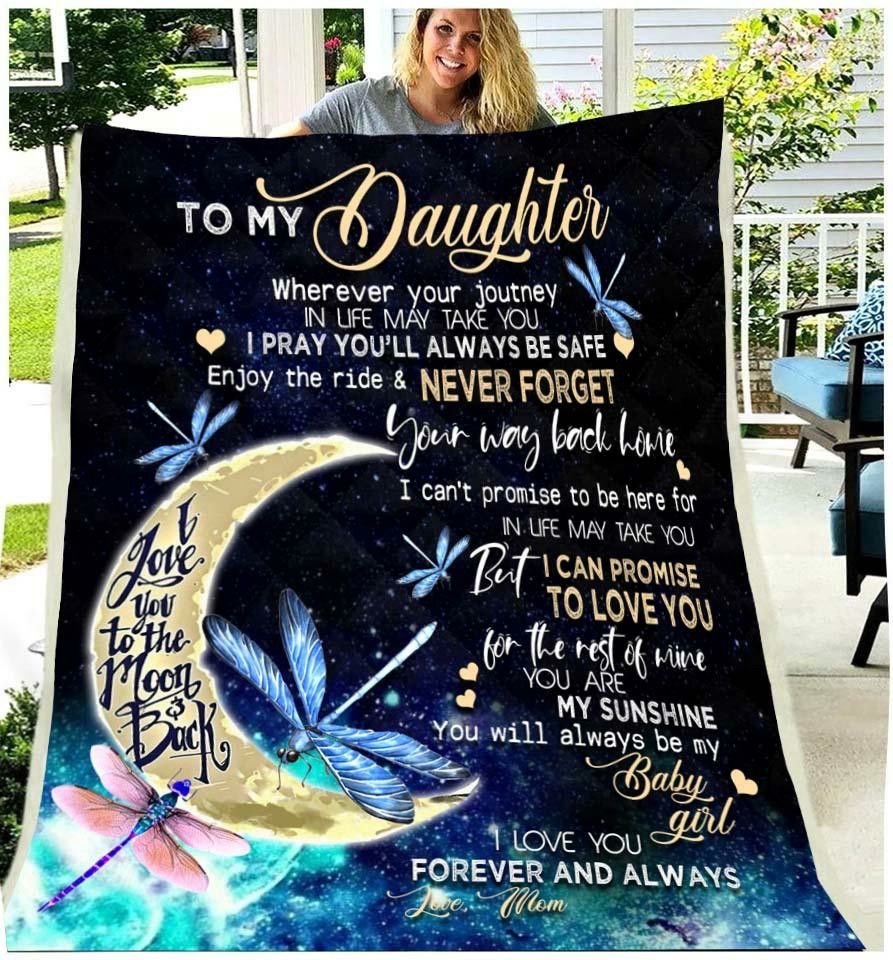 Dragonfly Daughter KC2509285CL Quilt Blanket