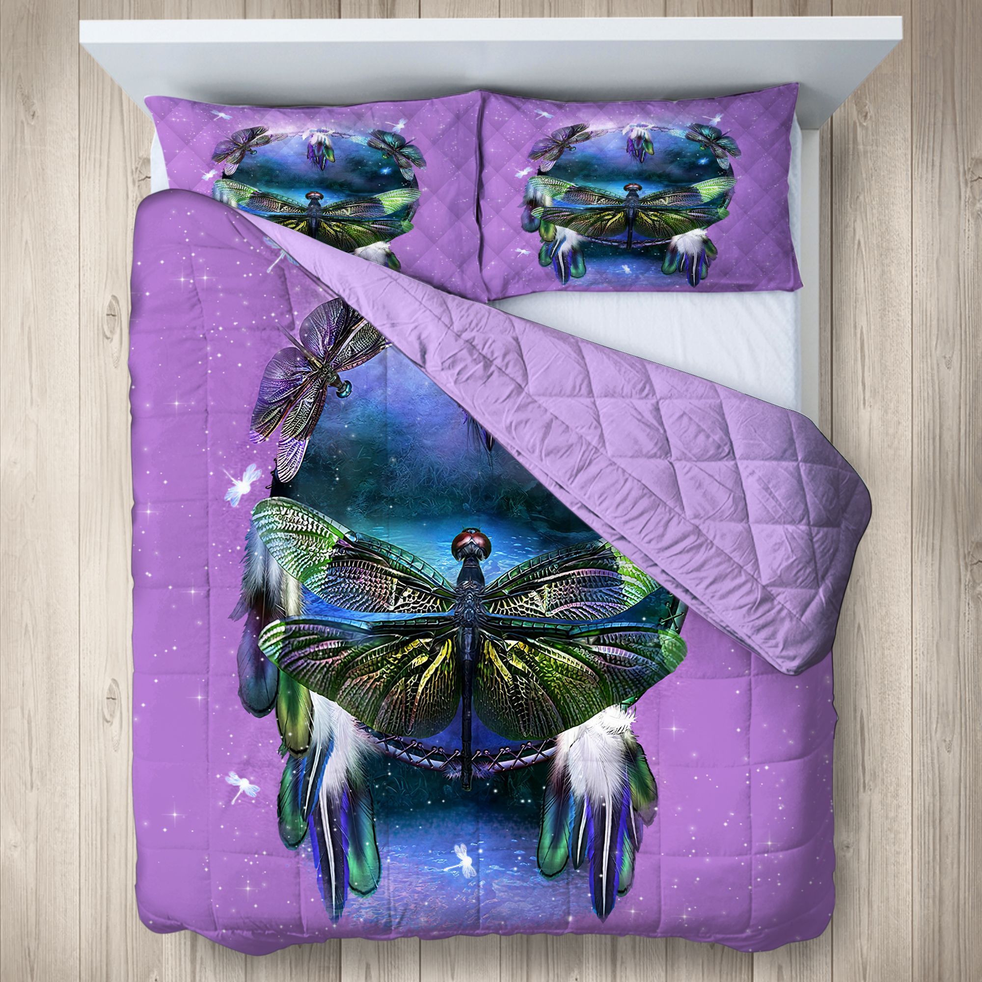 Dragonfly Dream Catcher Bedding Set