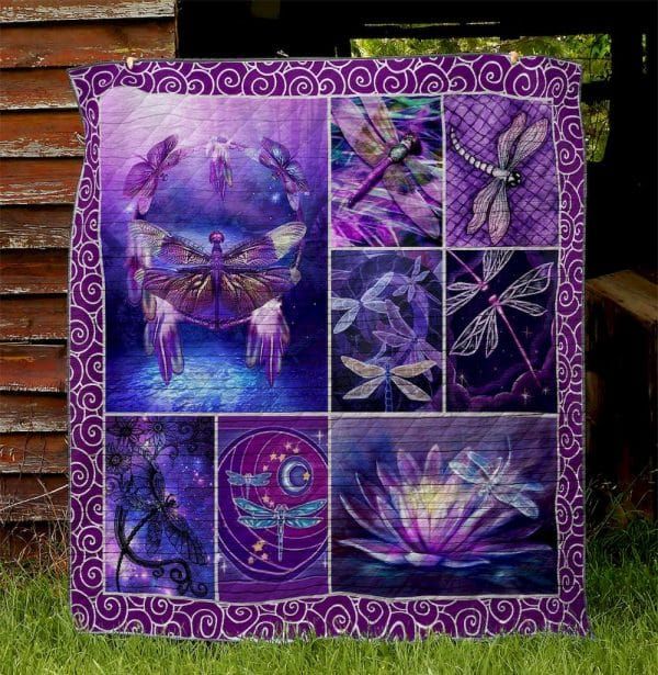 Dragonfly Dream Dragonfly Quilt Blanket Christmas Gift Dhc04011279Dd