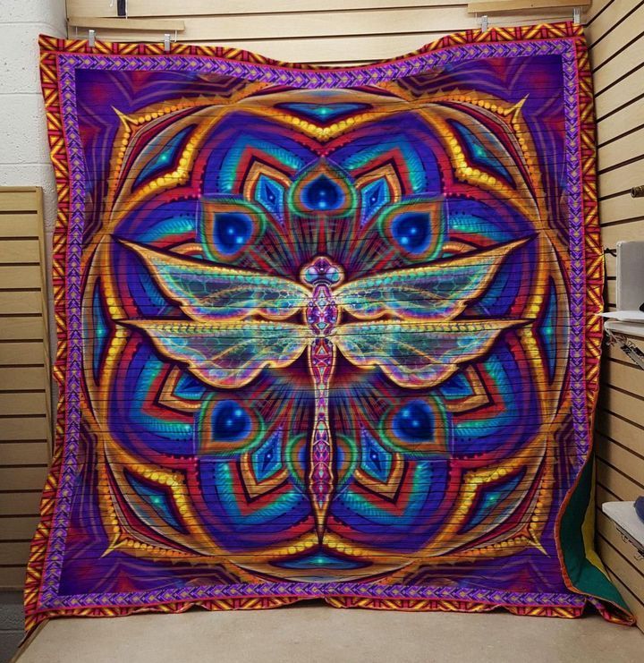 Dragonfly DTC2410173 Quilt Blanket