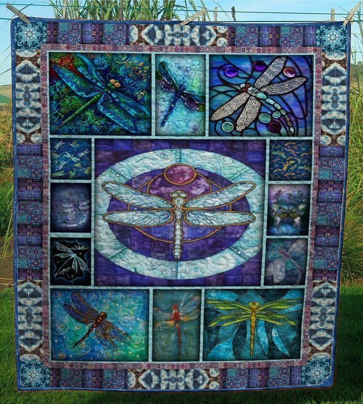 Dragonfly DTC2410176 Quilt Blanket
