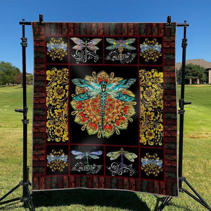 Dragonfly DTC2410177 Quilt Blanket