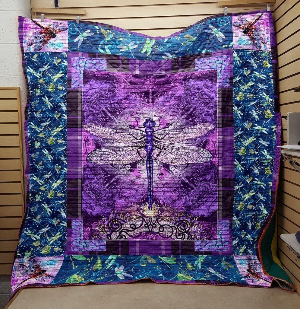 Dragonfly Fly Like A Dragonfly Quilt Blanket Dhc04011078Dd