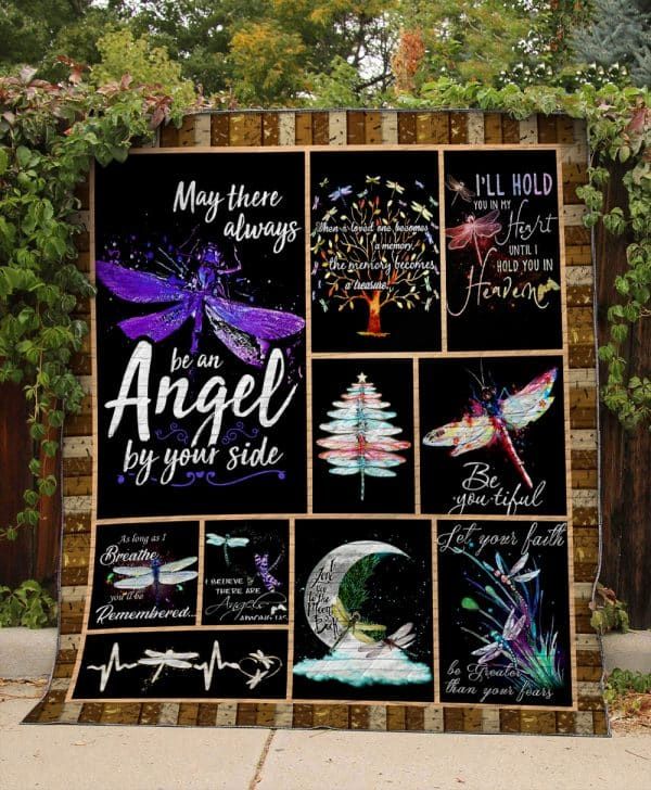 Dragonfly Forever And Ever Quilt Blanket Christmas Gift Dhc04011290Dd