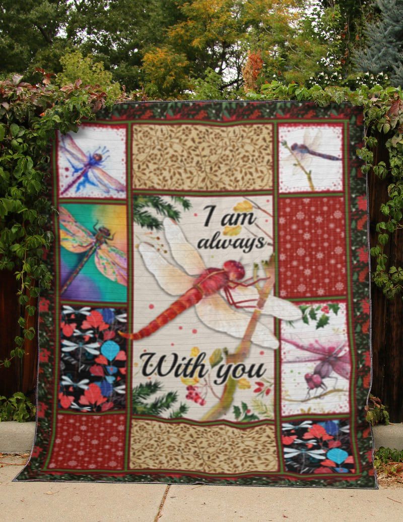 Dragonfly Forever With You Quilt Blanket Dhc04011727Dd