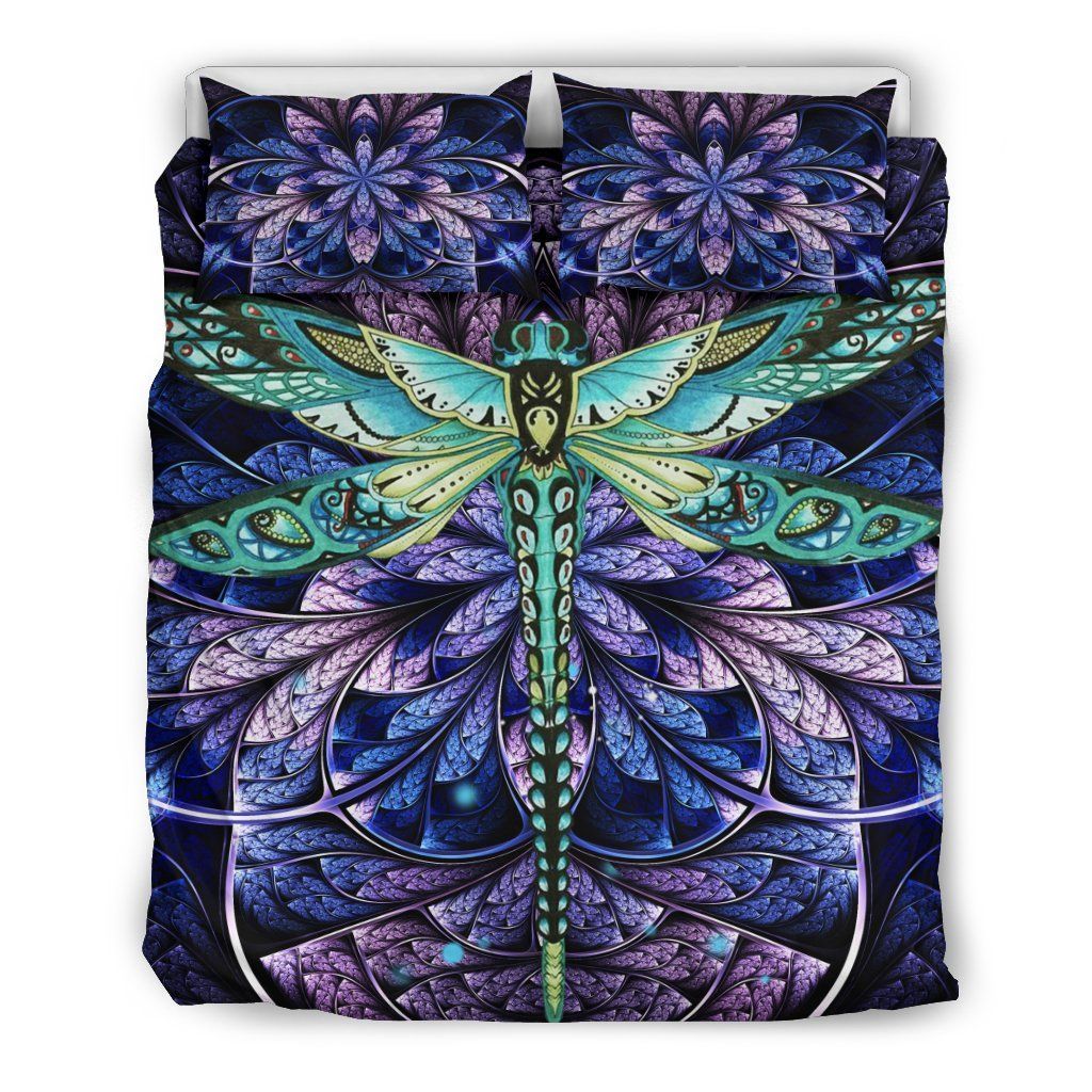 Dragonfly Fractal Bedding Set
