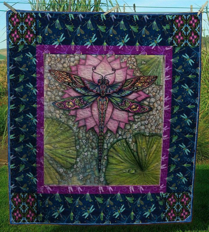 Dragonfly HHC0610170TH Quilt Blanket