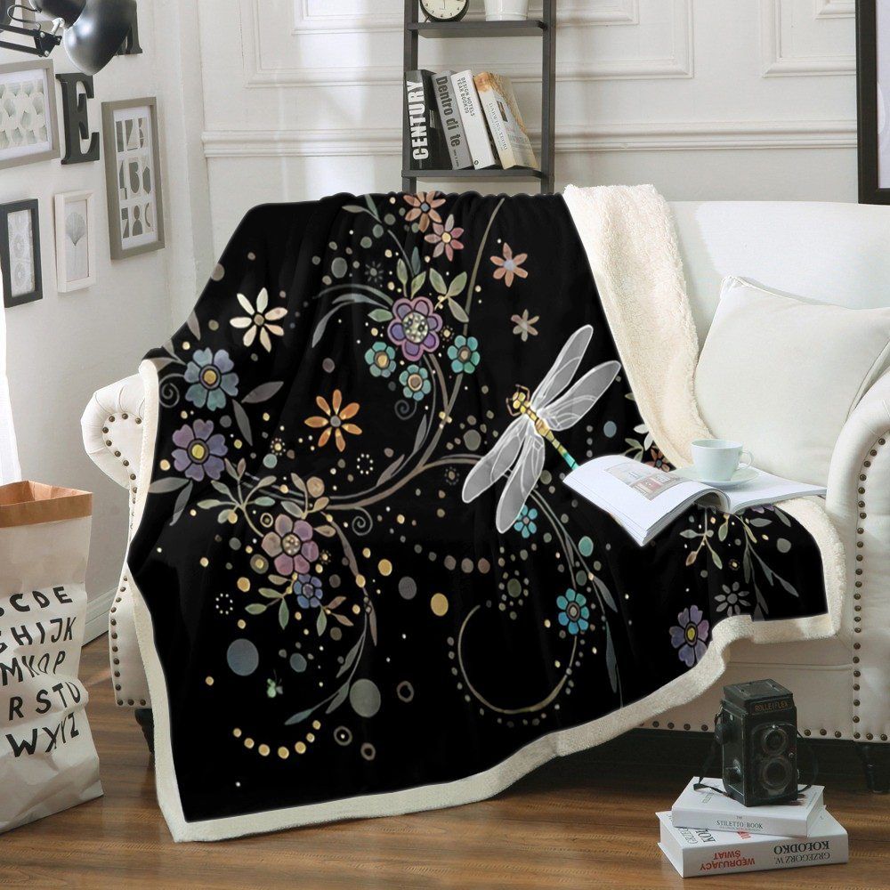 Dragonfly Sherpa Fleece