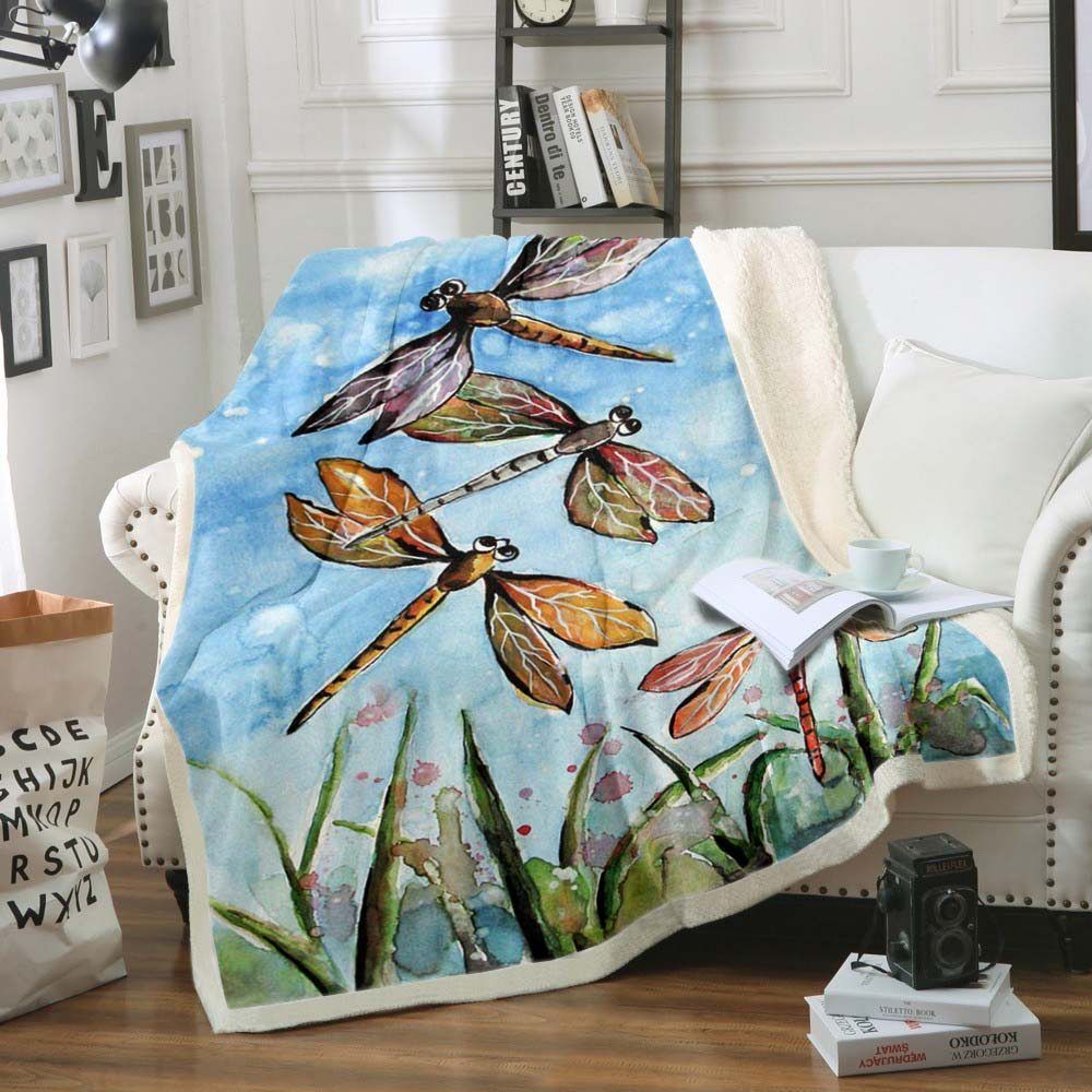 Dragonfly Sherpa Fleece