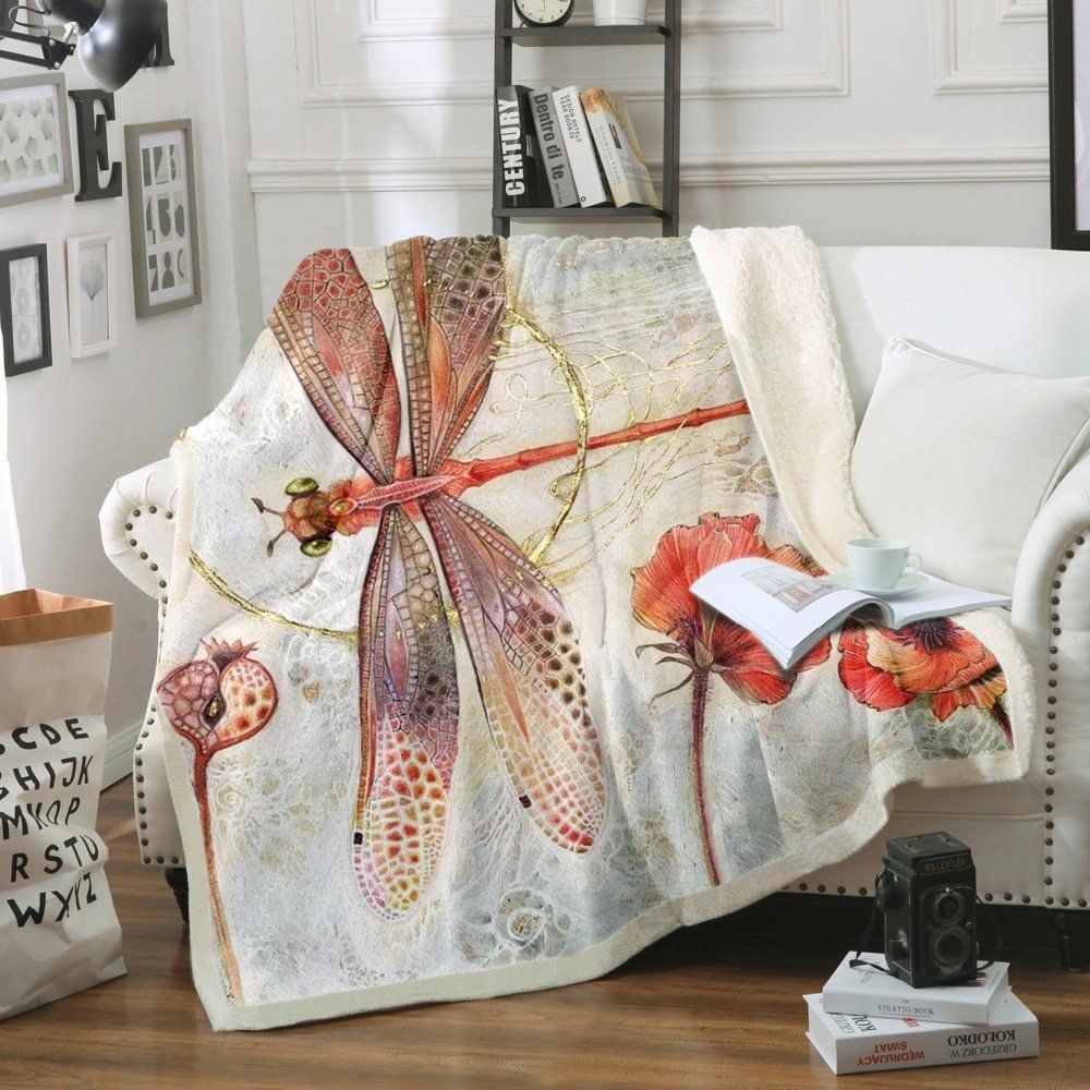 Dragonfly Sherpa Fleece