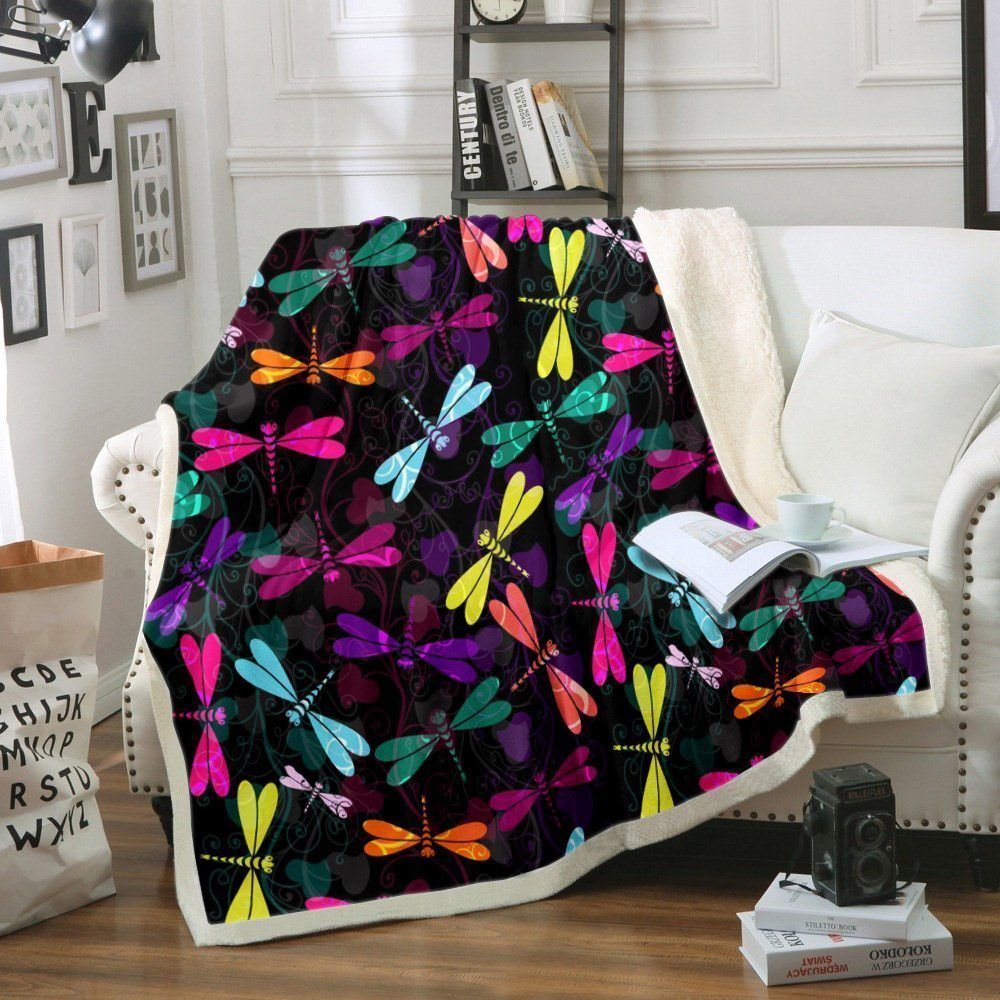 Dragonfly Sherpa Fleece