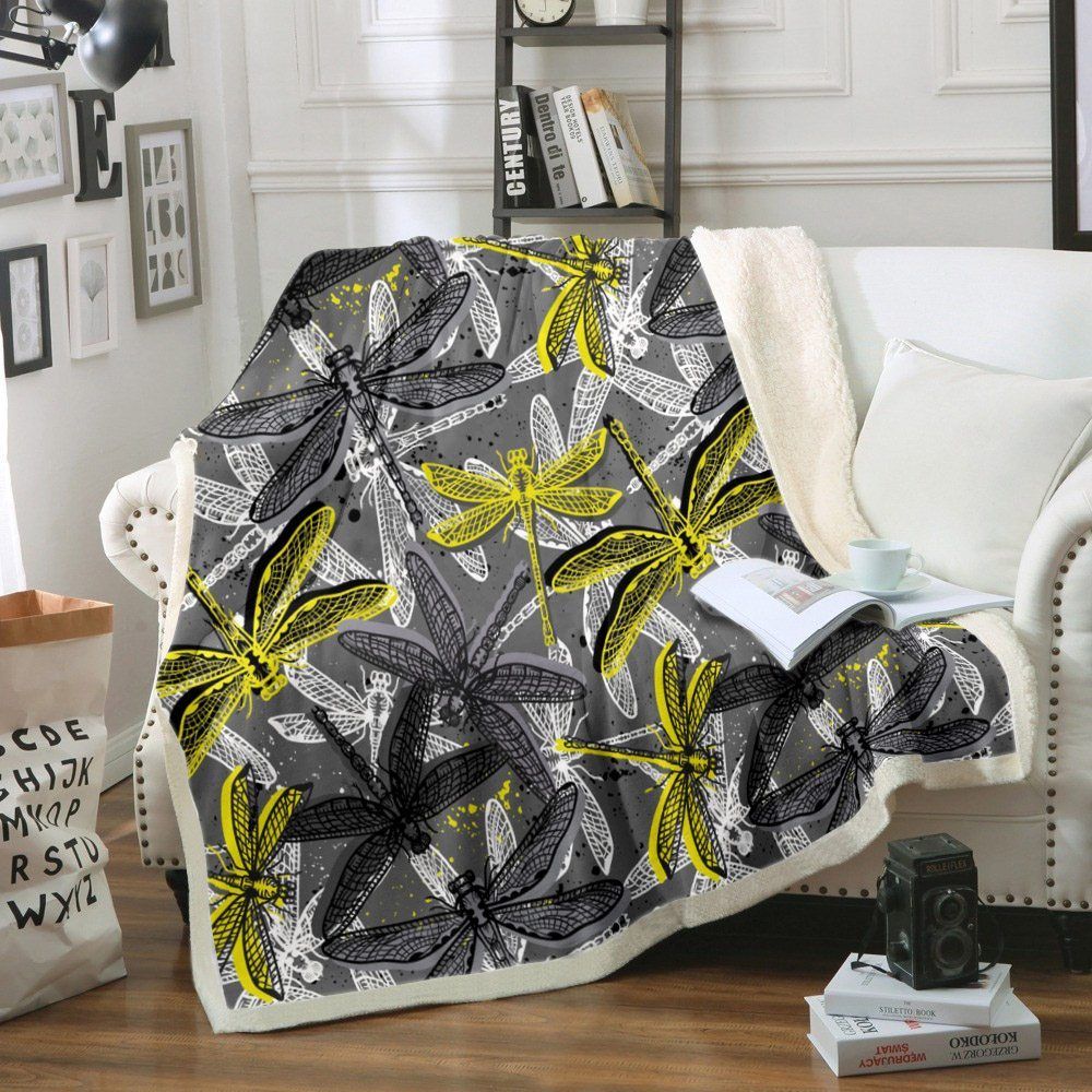 Dragonfly Sherpa Fleece