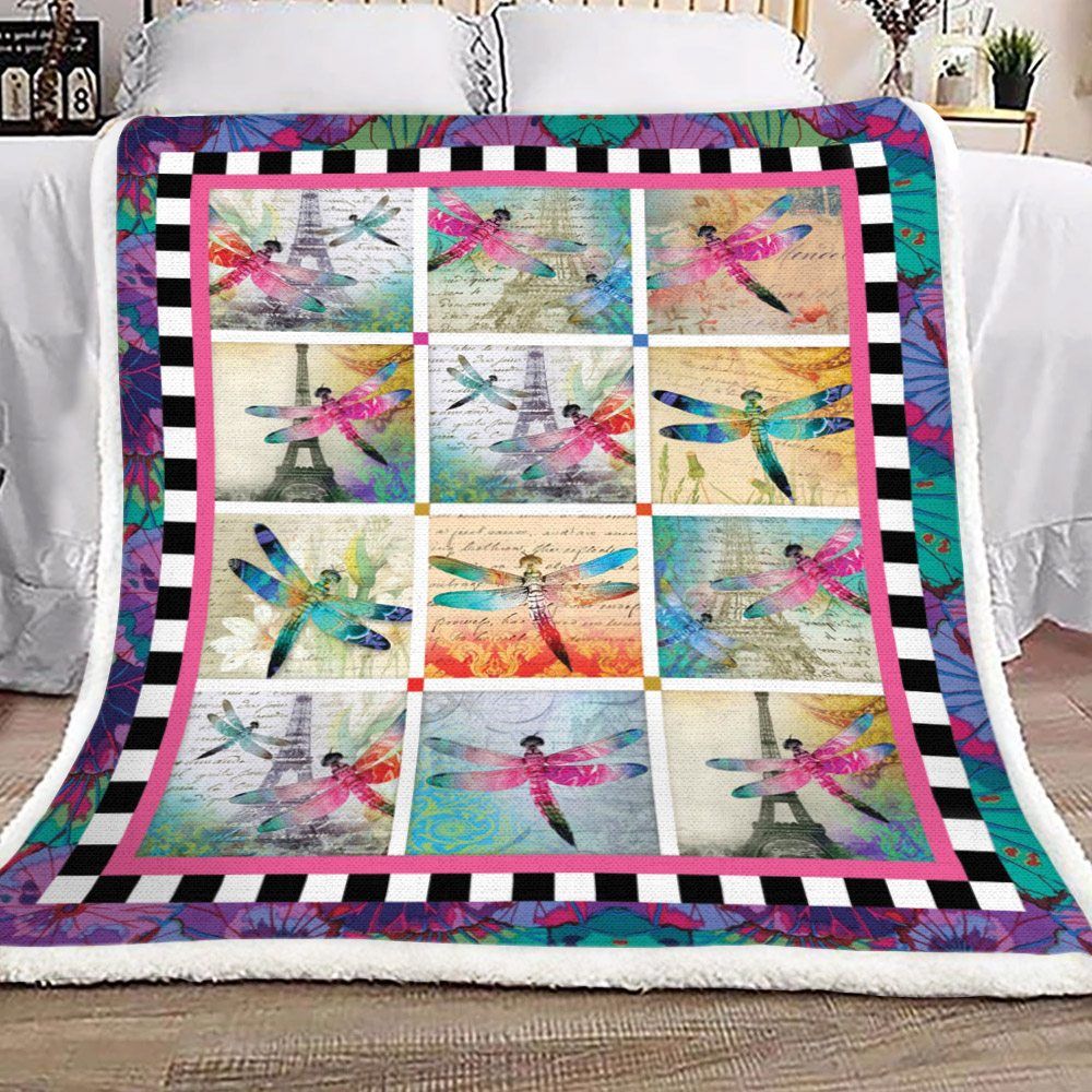 Dragonfly Sherpa Fleece