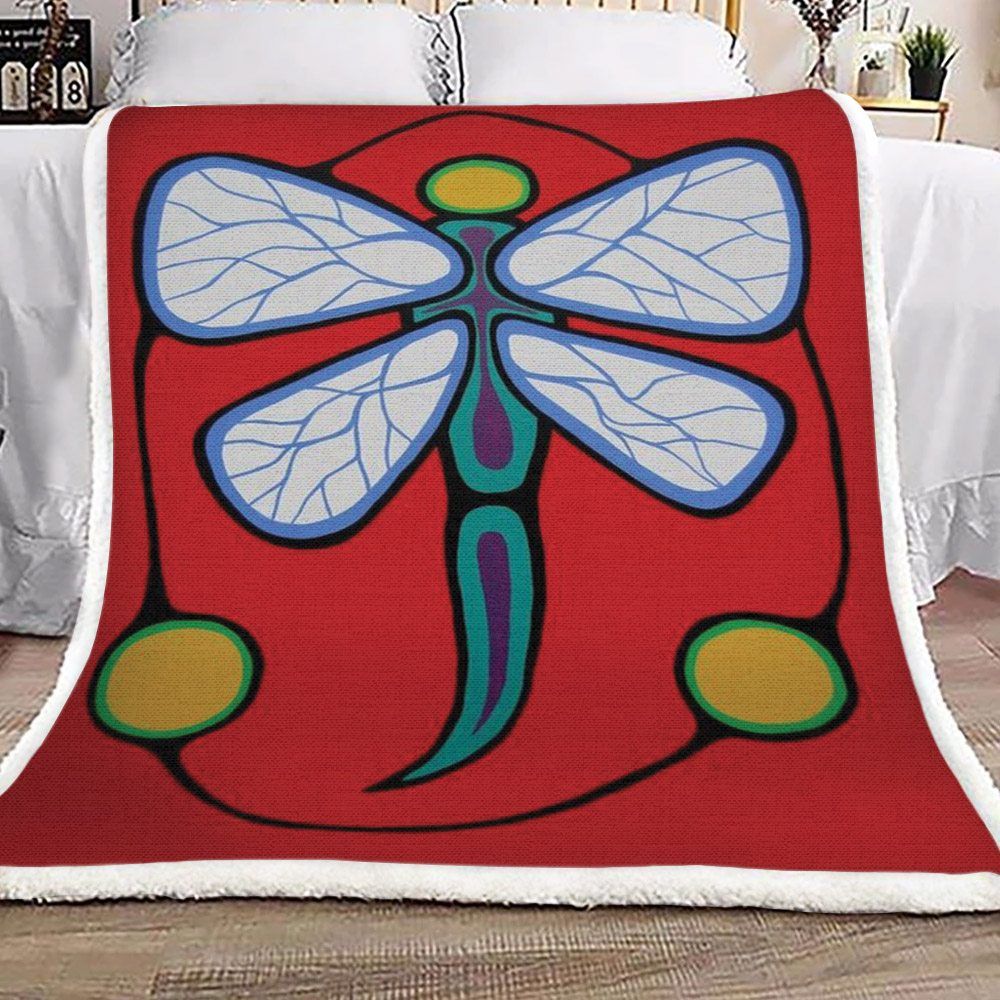 Dragonfly Sherpa Fleece