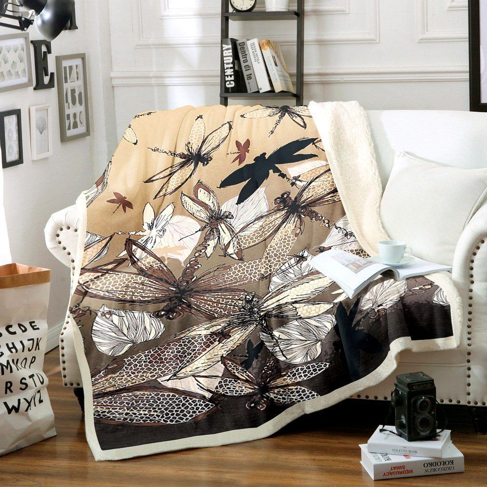 Dragonfly Sherpa Fleece