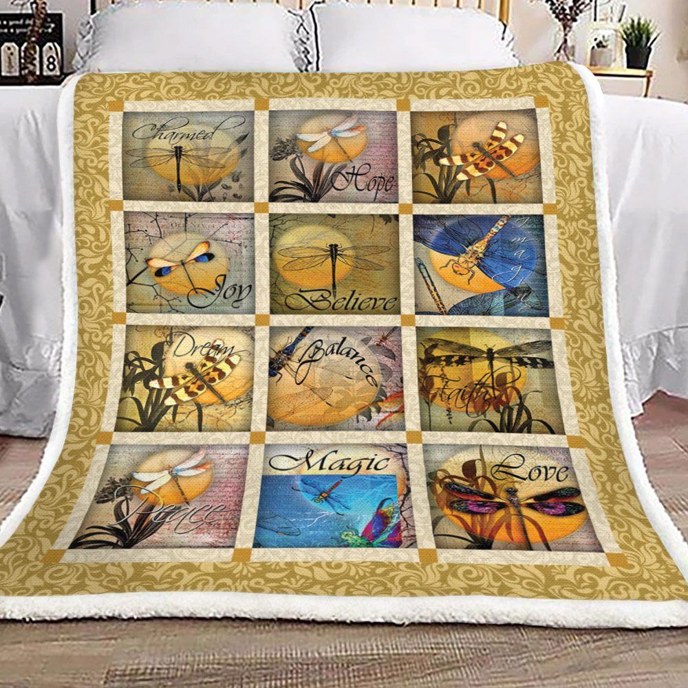 Dragonfly Sherpa Fleece