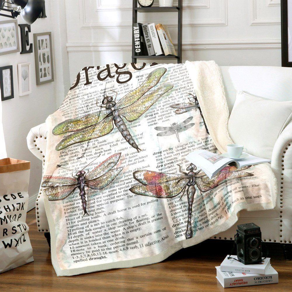 Dragonfly Sherpa Fleece