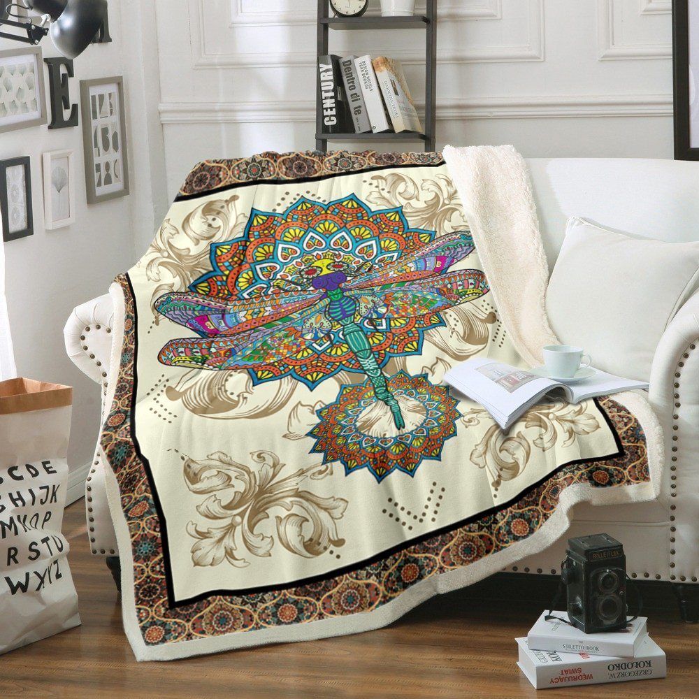 Dragonfly Sherpa Fleece
