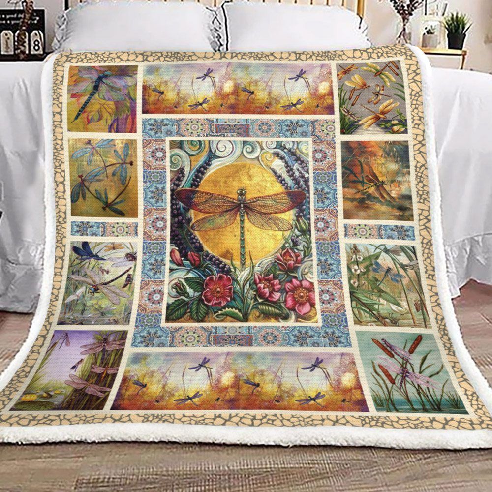 Dragonfly Sherpa Fleece