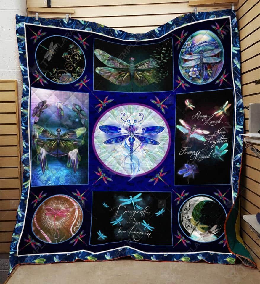 Dragonfly Its Your Day Quilt Blanket Christmas Gift Dhc04011298Dd