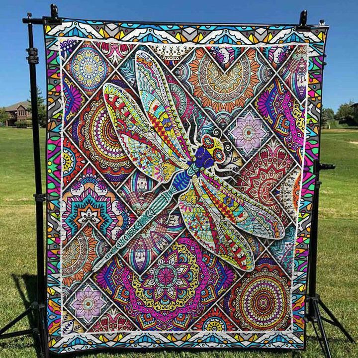 Dragonfly KC0909694CL Quilt Blanket