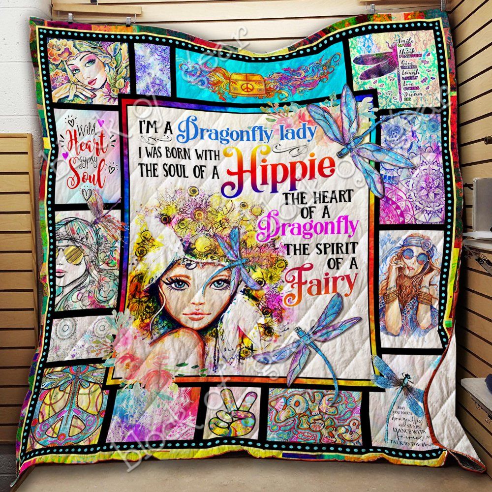 Dragonfly Lady Hippie Quilt Thh1277 Dhc11122775Dd